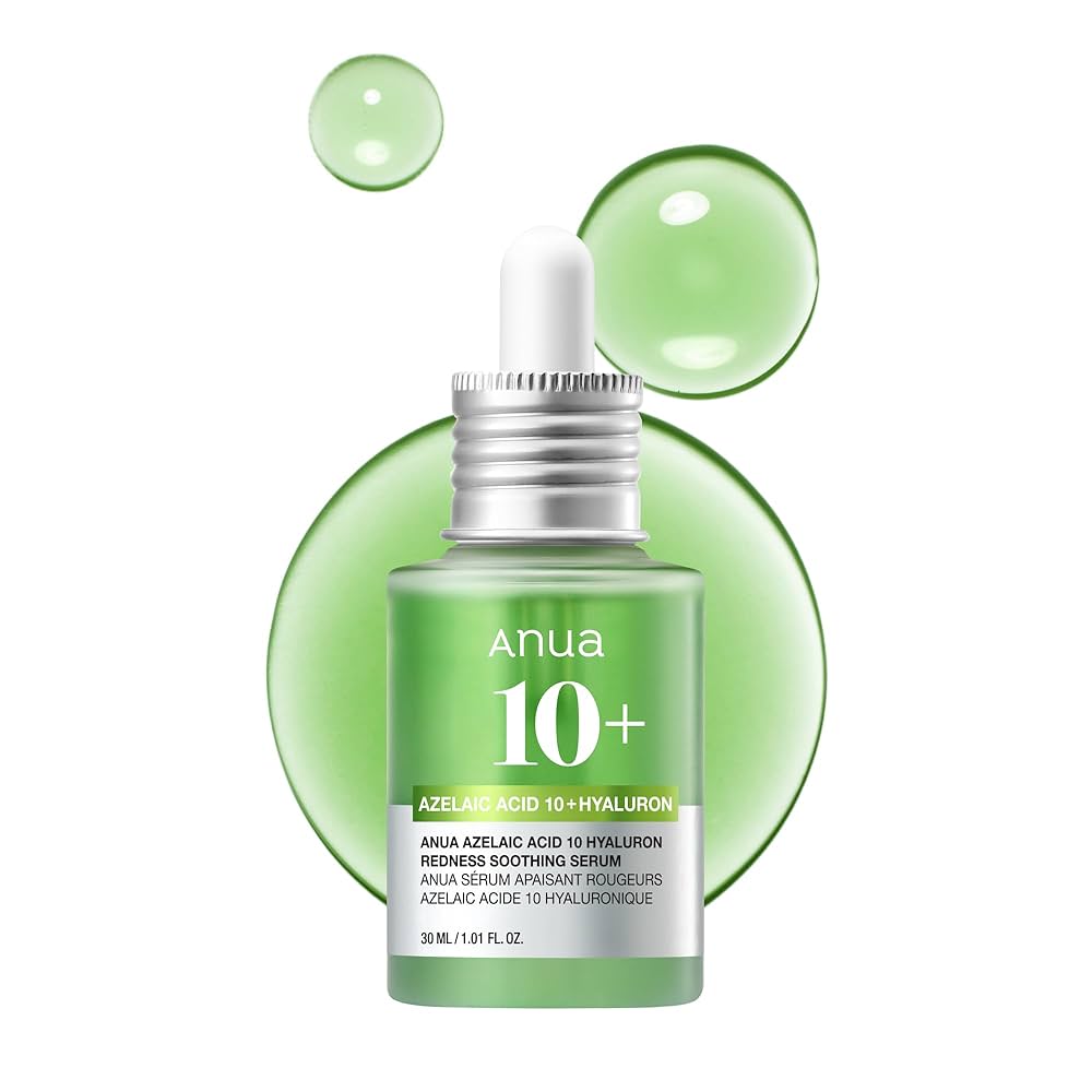 Anua - Sérum Calmante Azelaic Acid 10 Hyaluron Redness - Ácido Azelaico y Ácido Hialurónico - 30ml